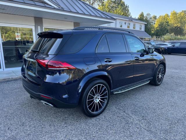 4JGFB4KB9NA648315 - 2022 MERCEDES-BENZ GLE 350 4MATIC BLUE photo 4