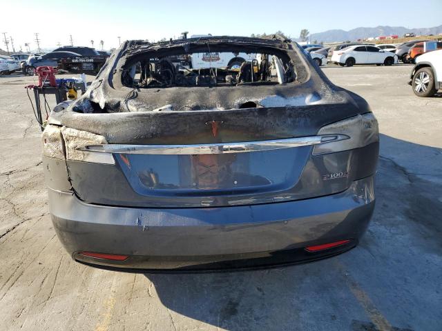 5YJSA1E40HF236023 - 2017 TESLA MODEL S GRAY photo 6