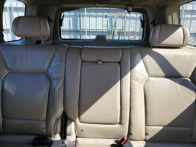 5FNYF4H55BB050812 - 2011 HONDA PILOT EXL MAROON photo 10