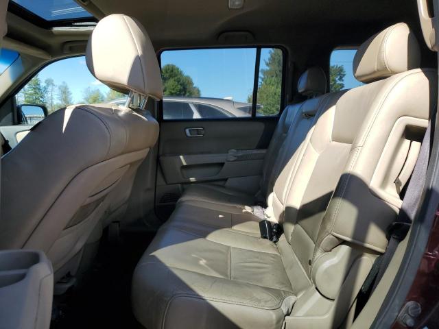 5FNYF4H55BB050812 - 2011 HONDA PILOT EXL MAROON photo 11