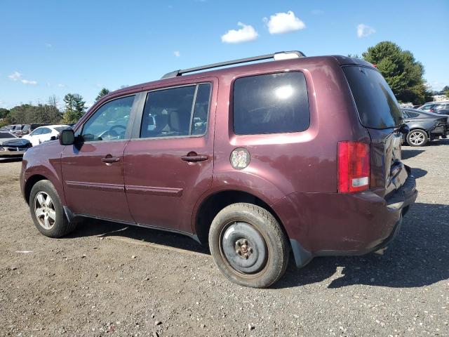 5FNYF4H55BB050812 - 2011 HONDA PILOT EXL MAROON photo 2