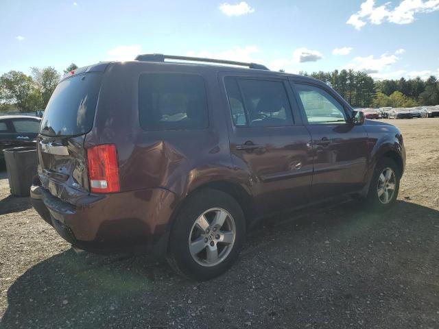 5FNYF4H55BB050812 - 2011 HONDA PILOT EXL MAROON photo 3