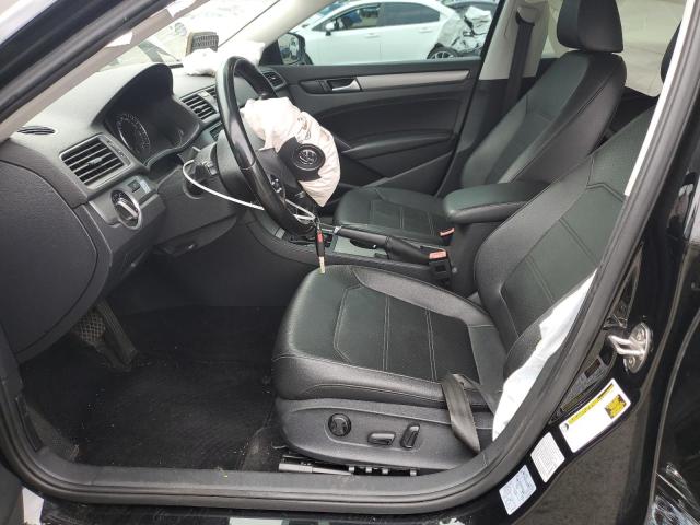 1VWBV7A32FC053315 - 2015 VOLKSWAGEN PASSAT SE BLACK photo 7