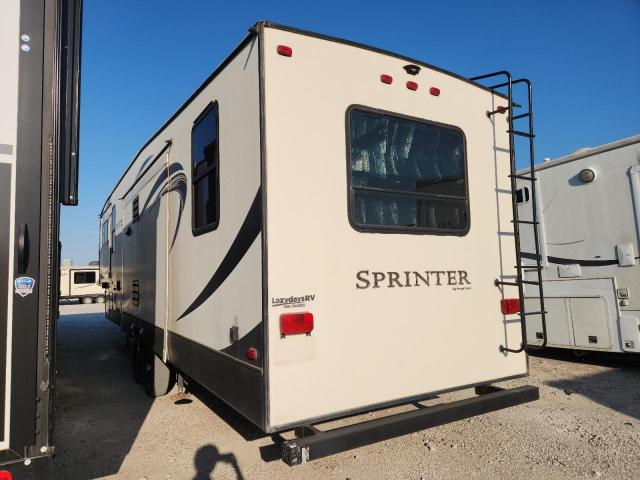 4YDF33427H1531424 - 2017 KEYSTONE SPRINTER თაფლისფერი ფოტო 3