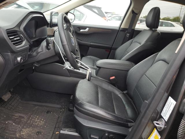 1FMCU9J9XLUA71119 - 2020 FORD ESCAPE TITANIUM GRAY photo 7