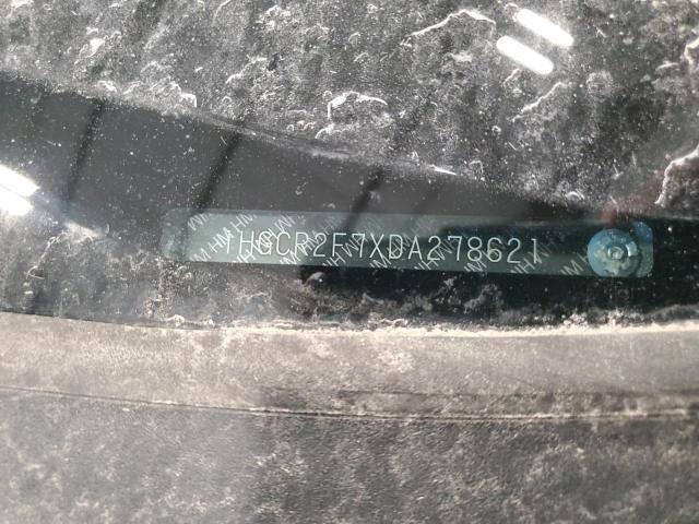 1HGCR2F7XDA278621 - 2013 HONDA ACCORD EX 银色 照片 12