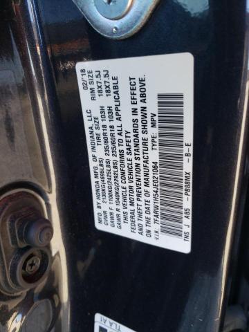 7FARW1H54JE021064 - 2018 HONDA CR-V EX GRAY photo 14