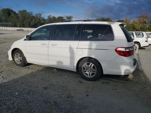 5FNRL38745B120734 - 2005 HONDA ODYSSEY EXL WHITE photo 2