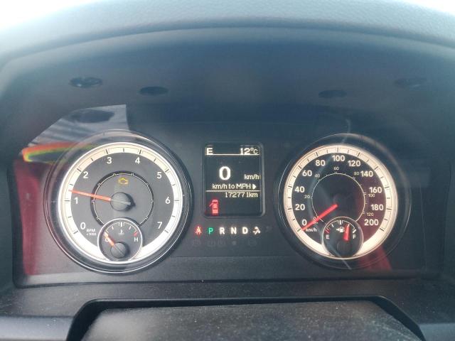 1C6RR7GT6HS563454 - 2017 RAM 1500 SLT BLACK photo 9