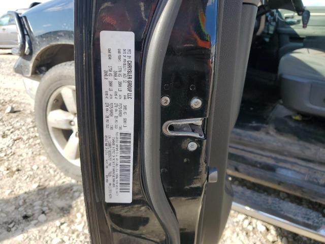 1C6RR7LT0DS556757 - 2013 RAM 1500 SLT 黑色 照片 12