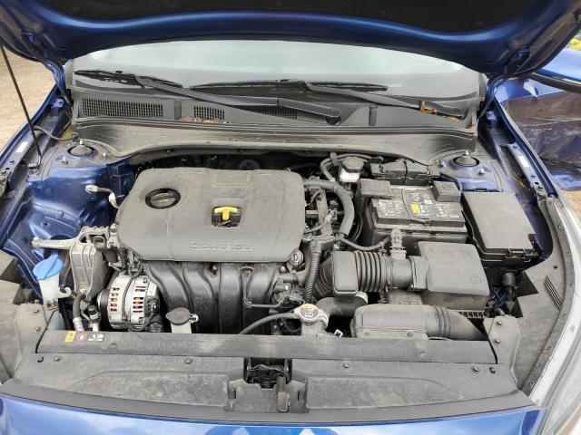 3KPF24AD9NE430945 - 2022 KIA FORTE FE BLUE photo 11