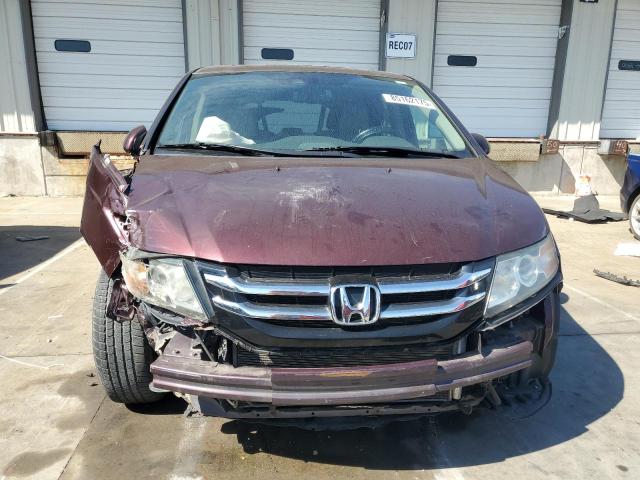 5FNRL5H65FB036961 - 2015 HONDA ODYSSEY EXL MAROON photo 5