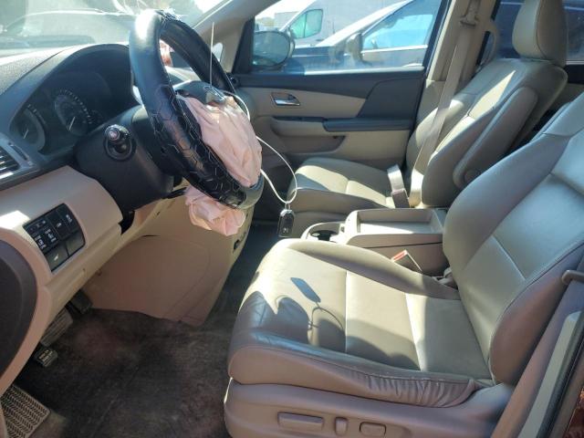 5FNRL5H65FB036961 - 2015 HONDA ODYSSEY EXL MAROON photo 7