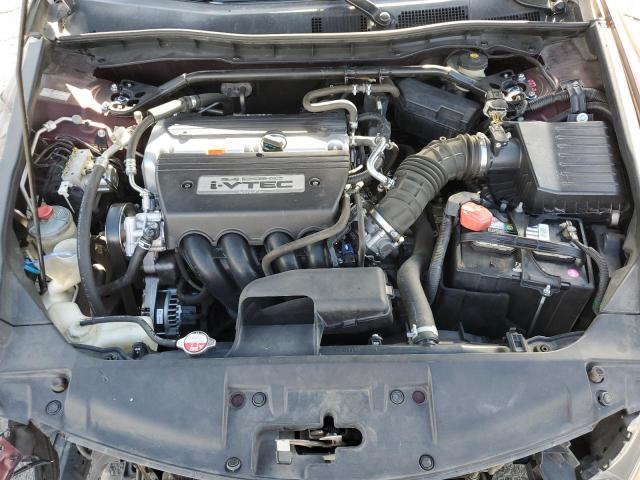 JHMCP26848C070143 - 2008 HONDA ACCORD EXL BURGUNDY photo 11