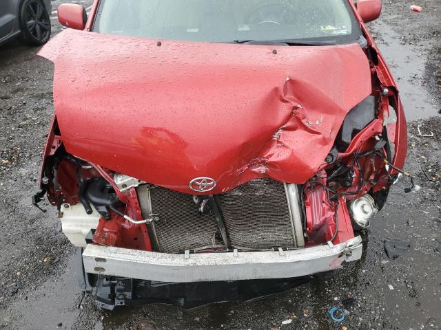 JTDKB20U677600217 - 2007 TOYOTA PRIUS Կարմիր լուսանկար 11