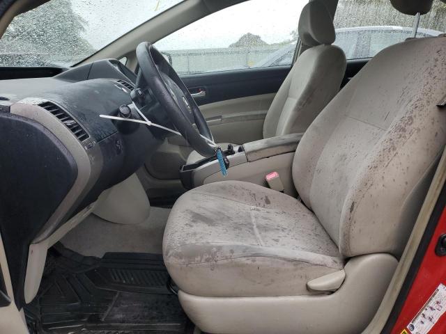 JTDKB20U677600217 - 2007 TOYOTA PRIUS Կարմիր լուսանկար 7