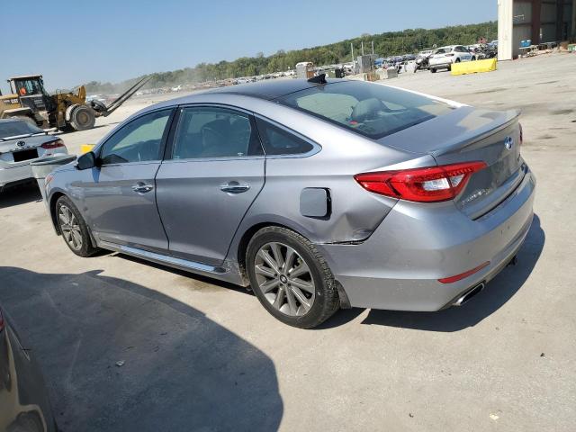 5NPE34AF9GH382503 - 2016 HYUNDAI SONATA SPORT GRAY photo 2
