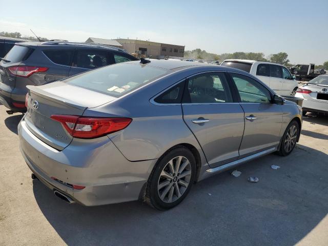 5NPE34AF9GH382503 - 2016 HYUNDAI SONATA SPORT GRAY photo 3