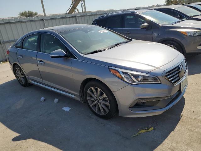 5NPE34AF9GH382503 - 2016 HYUNDAI SONATA SPORT GRAY photo 4