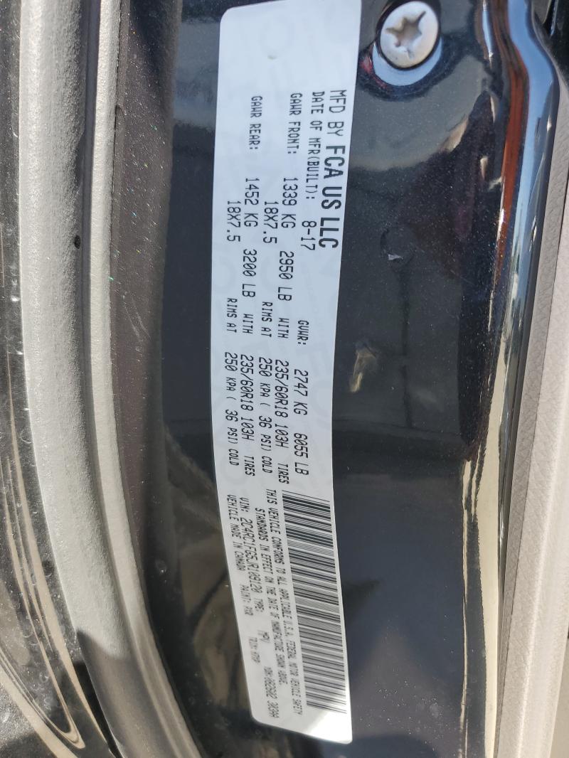 2C4RC1FG5JR109120 - 2018 CHRYSLER PACIFICA TOURING PLUS Schwarz Foto 14