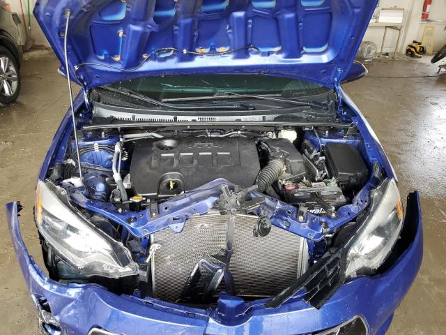 2T1BURHE4GC481498 - 2016 TOYOTA COROLLA L Azul foto 11