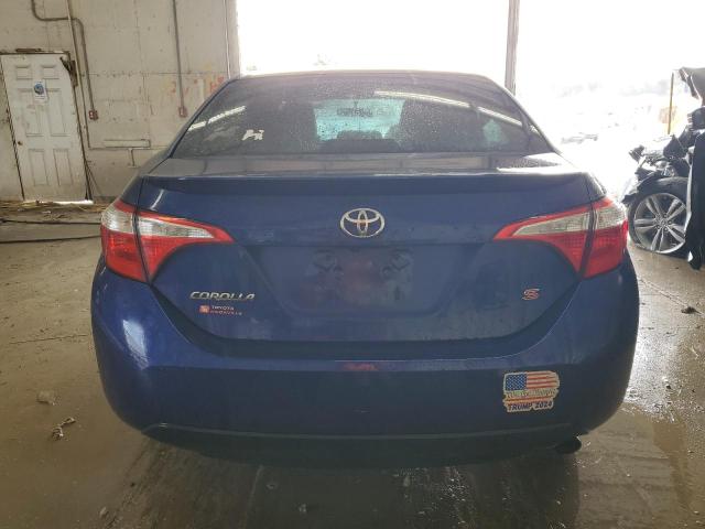 2T1BURHE4GC481498 - 2016 TOYOTA COROLLA L Azul foto 6