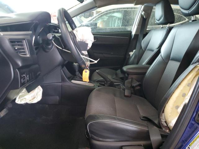 2T1BURHE4GC481498 - 2016 TOYOTA COROLLA L Azul foto 7