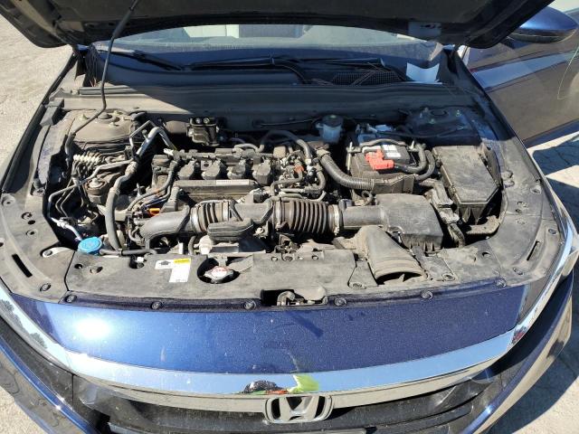 1HGCV1F40JA081691 - 2018 HONDA ACCORD EX BLUE photo 11