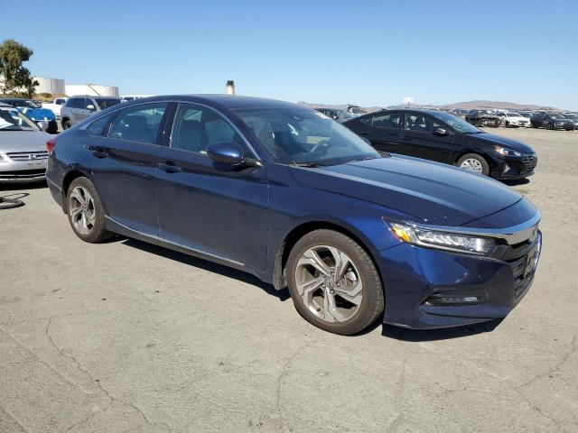 1HGCV1F40JA081691 - 2018 HONDA ACCORD EX BLUE photo 4