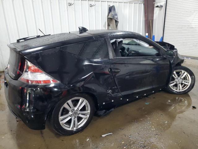 JHMZF1C66CS001298 - 2012 HONDA CR-Z EX BLACK photo 3