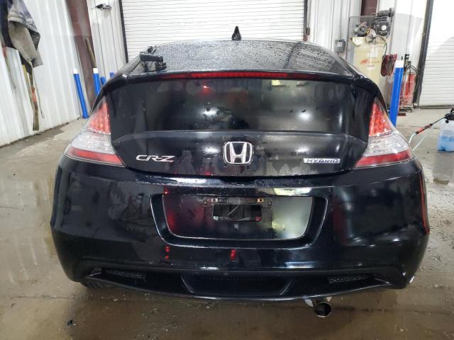 JHMZF1C66CS001298 - 2012 HONDA CR-Z EX BLACK photo 6