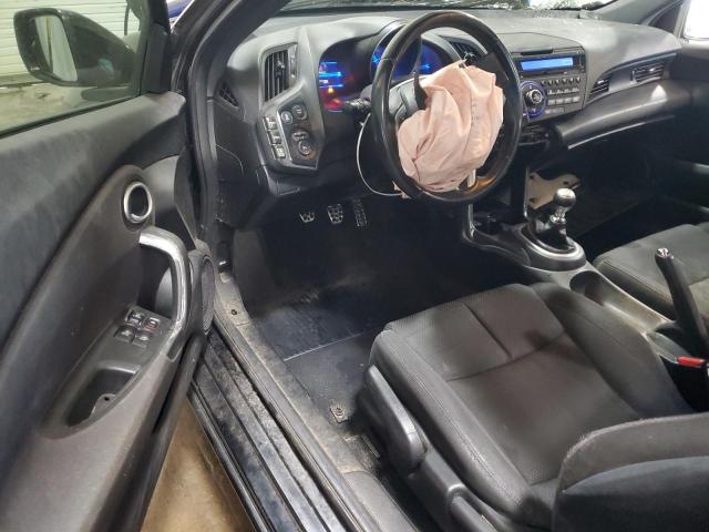 JHMZF1C66CS001298 - 2012 HONDA CR-Z EX BLACK photo 8