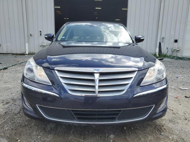 KMHGC4DD6CU199378 - 2012 HYUNDAI GENESIS 3.8L Bleu photo 5