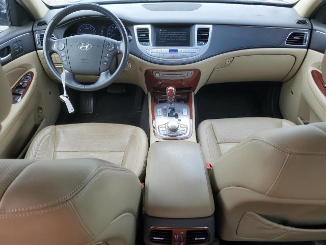 KMHGC4DD6CU199378 - 2012 HYUNDAI GENESIS 3.8L Bleu photo 8