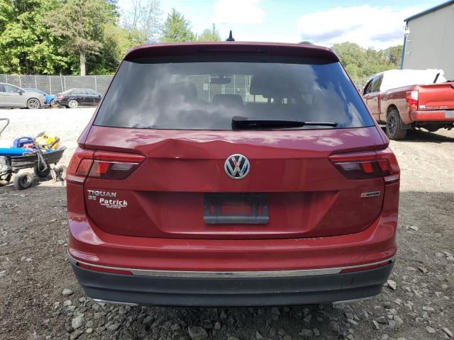 3VV2B7AX4MM093469 - 2021 VOLKSWAGEN TIGUAN SE Rot Foto 6