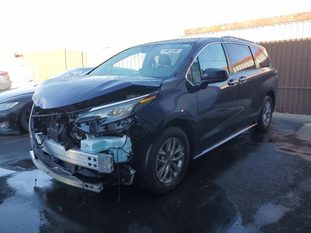 5TDYRKEC6RS215254 - 2024 TOYOTA SIENNA XLE Mavi foto 2