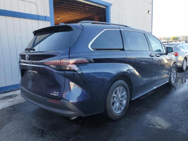 5TDYRKEC6RS215254 - 2024 TOYOTA SIENNA XLE Mavi foto 4