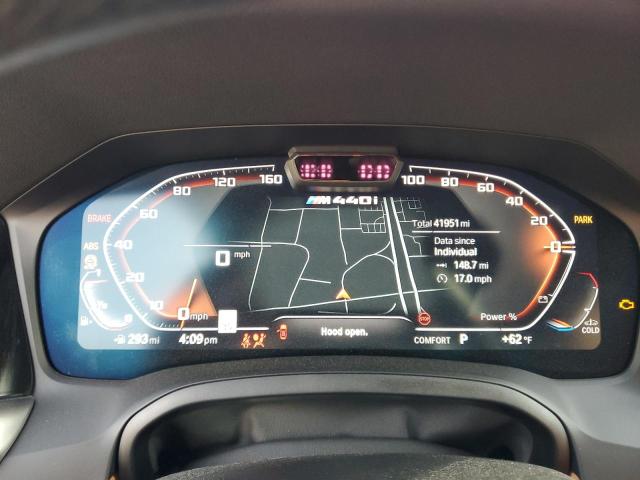 WBA13AR0XMCG93703 - 2021 BMW M440XI BLUE photo 9