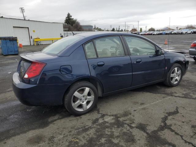 1G8AL58B57Z138776 - 2007 SATURN ION LEVEL 3 BLUE photo 3
