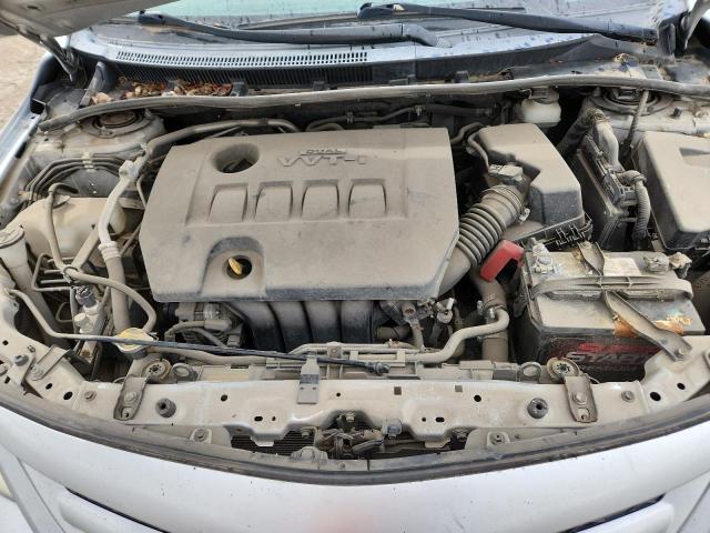 JTDBU4EE5BJ099050 - 2011 TOYOTA COROLLA BASE Szary zdjęcie 11