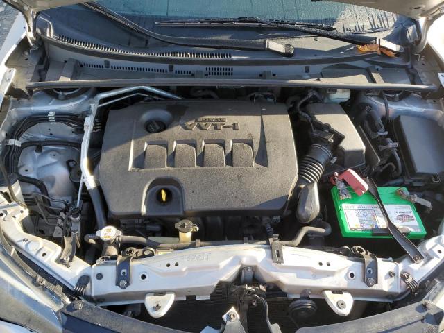 2T1BURHEXJC988753 - 2018 TOYOTA COROLLA L SILVER photo 11