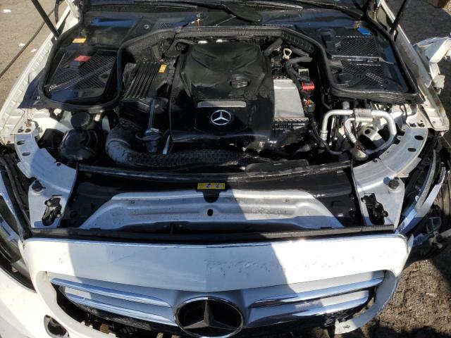 55SWF4KB8FU009116 - 2015 MERCEDES-BENZ C 300 4MATIC WHITE photo 11