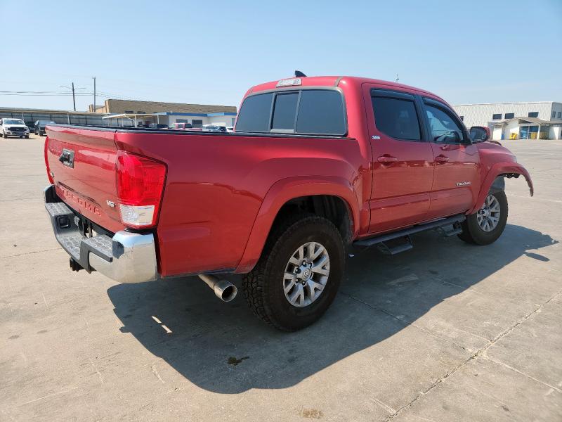 5TFCZ5AN9HX085210 - 2017 TOYOTA TACOMA DOUBLE CAB Kırmızı fotoğraf 4