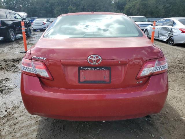 4T4BF3EKXBR185187 - 2011 TOYOTA CAMRY BASE RED photo 6