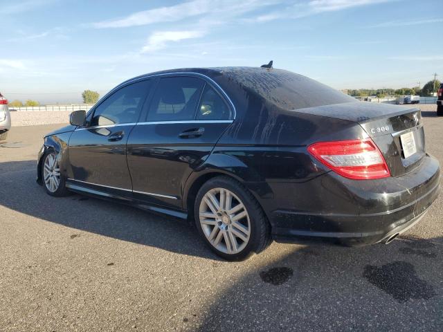WDDGF81X79R084601 - 2009 MERCEDES-BENZ C 300 4MATIC BLACK photo 2