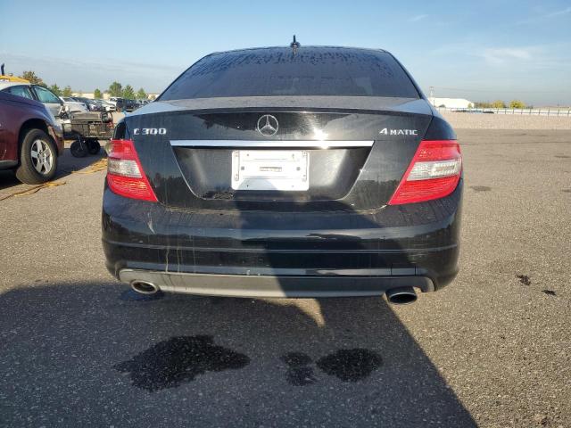 WDDGF81X79R084601 - 2009 MERCEDES-BENZ C 300 4MATIC BLACK photo 6