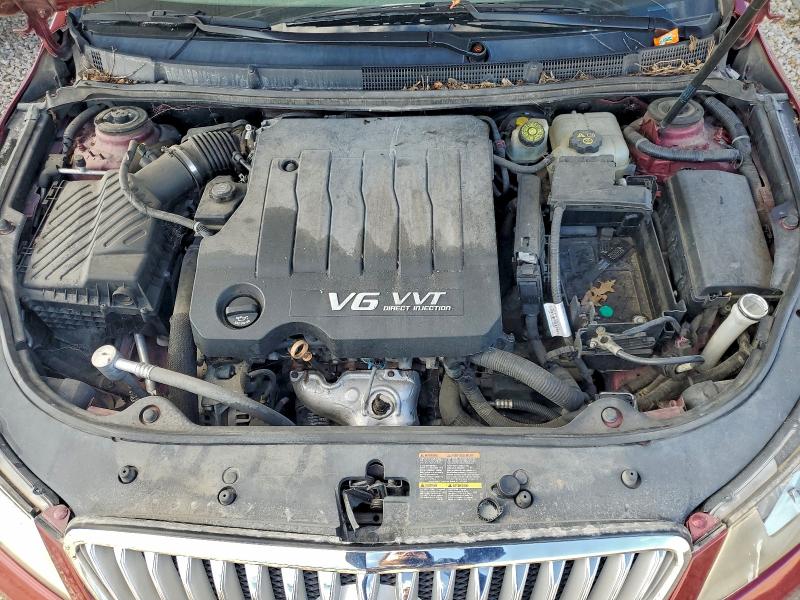 1G4GE5EV2AF186796 - 2010 BUICK LACROSSE CXS Qırmızı foto 11