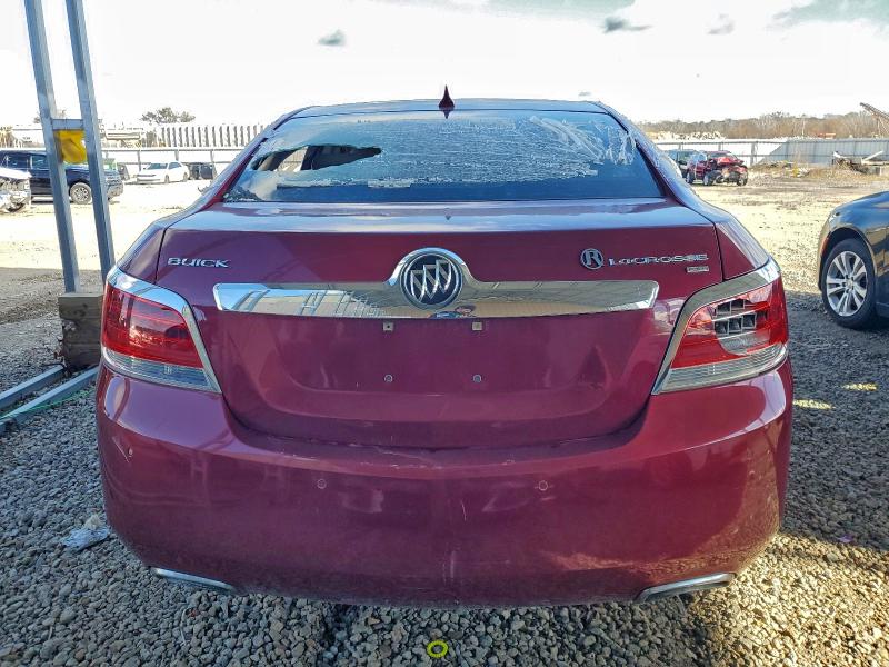 1G4GE5EV2AF186796 - 2010 BUICK LACROSSE CXS Qırmızı foto 6
