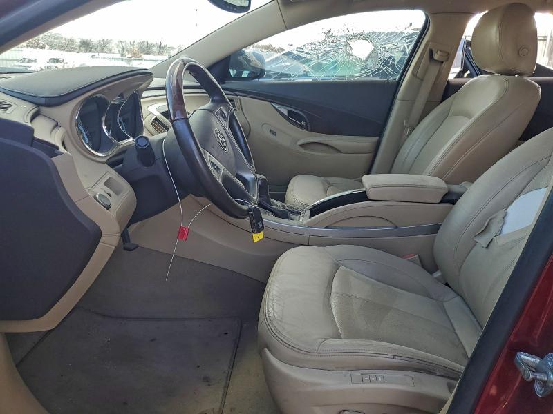 1G4GE5EV2AF186796 - 2010 BUICK LACROSSE CXS Qırmızı foto 7