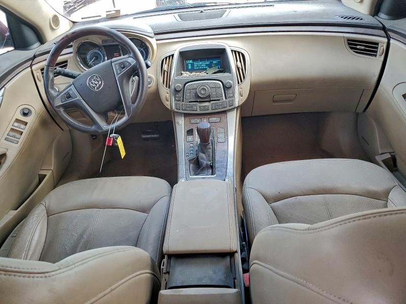 1G4GE5EV2AF186796 - 2010 BUICK LACROSSE CXS Qırmızı foto 8